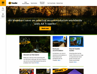 aatravel.co.nz screenshot