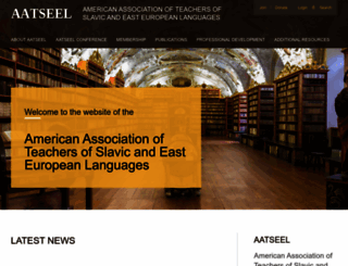 aatseel.org screenshot