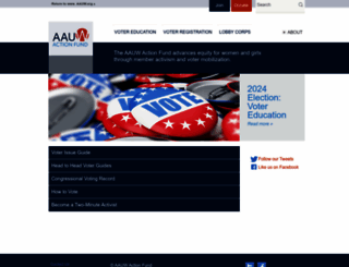 aauwaction.org screenshot