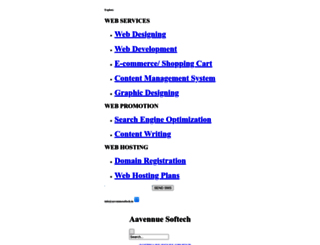 aavennuesoftech.in screenshot