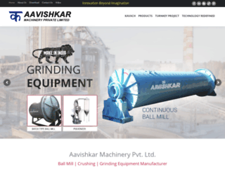aavishkarmachinery.com screenshot