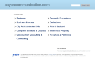 aayancommunication.com screenshot