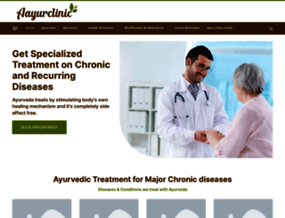 aayurclinic.com screenshot