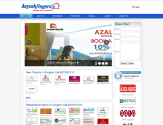 aayushregency.com screenshot