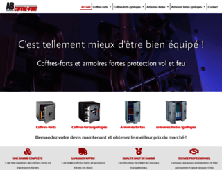 ab-coffre-fort.fr screenshot