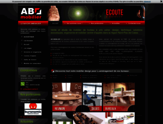 ab-mobilier.fr screenshot