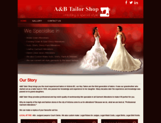 ab-tailorshop.com screenshot