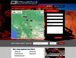 ab.rhinotruckbedliners.com screenshot