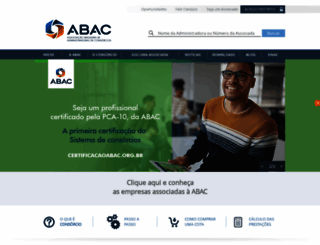 abac.org.br screenshot