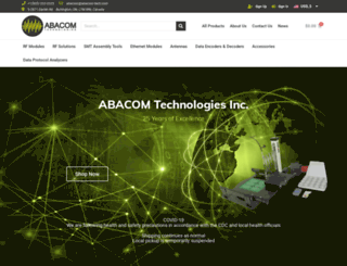 abacom-tech.com screenshot