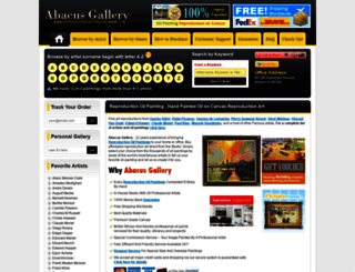 abacus-gallery.com screenshot