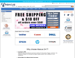 abacus24-7.com screenshot