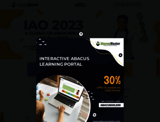 abacusmaster.com screenshot