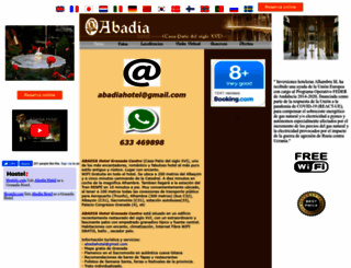 abadiahotel.com screenshot