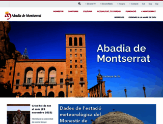 abadiamontserrat.net screenshot