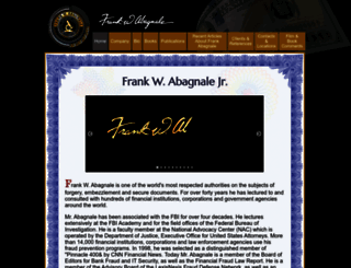 abagnale.com screenshot