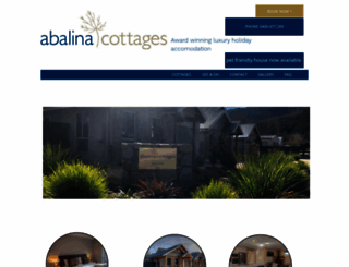 abalinacottages.com.au screenshot