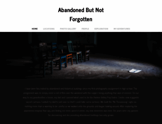 abandonedbutnotforgotten.net screenshot
