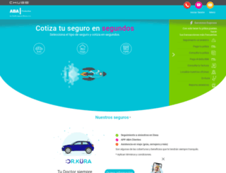 abaseguros.com screenshot