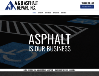 abasphaltrepair.com screenshot