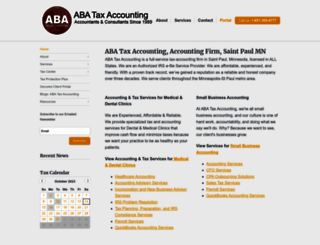 abataxaccounting.com screenshot