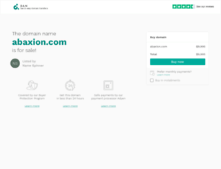 abaxion.com screenshot