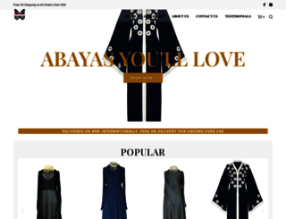 abaya-central.co.uk screenshot