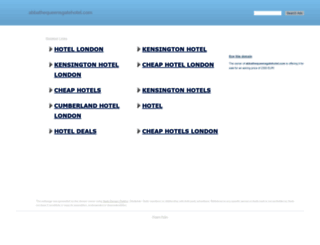 abbathequeensgatehotel.com screenshot