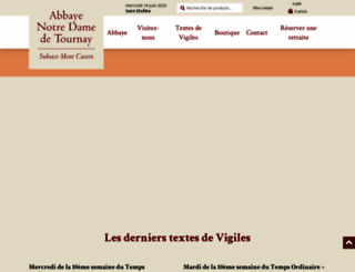 abbaye-tournay.com screenshot