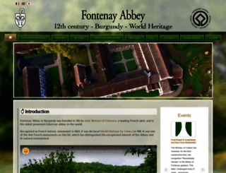 abbayedefontenay.com screenshot
