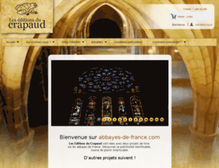 abbayes-de-france.com screenshot