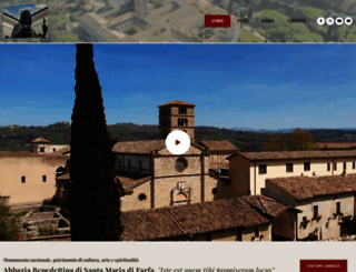 abbaziadifarfa.it screenshot