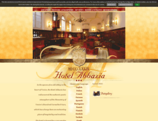 abbaziahotel.com screenshot