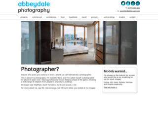 abbeydalephotography.co.uk screenshot