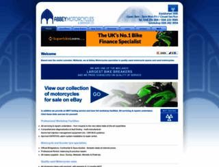abbeymotorcycles.com screenshot