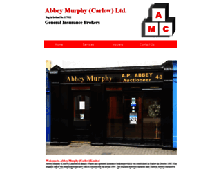 abbeymurphy.com screenshot