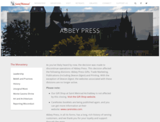 abbeypress.com screenshot