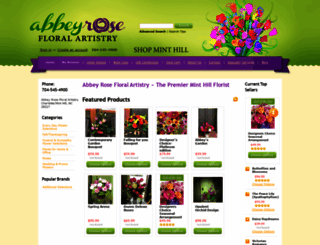 abbeyroseflorist.com screenshot