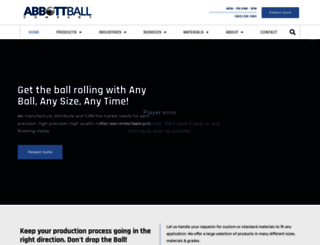 abbottball.com screenshot