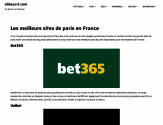abbsport.com screenshot