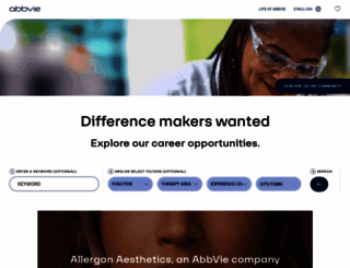abbvie.jobs screenshot