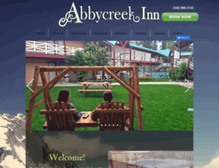 abbycreekinn.com screenshot