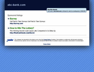 abc-bank.com screenshot