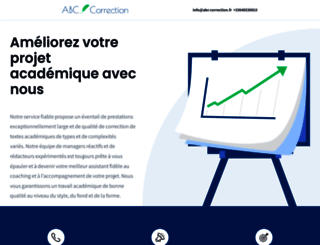 abc-correction.fr screenshot
