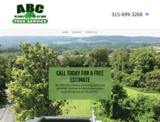 abc-treeservice.com screenshot