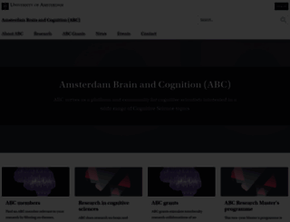 abc.uva.nl screenshot