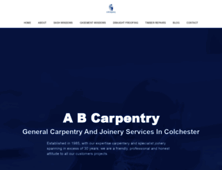 abcarpentry.co.uk screenshot