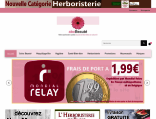abcbeaute.com screenshot