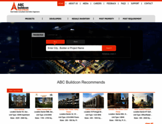 abcbuildcon.in screenshot