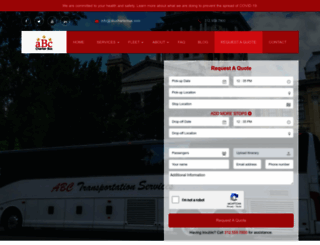 abccharterbus.com screenshot